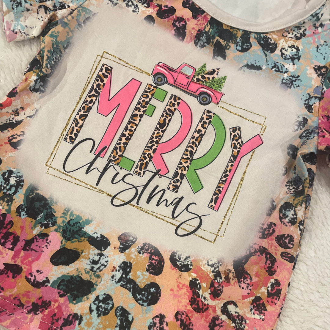 Merry Christmas Printed Tee