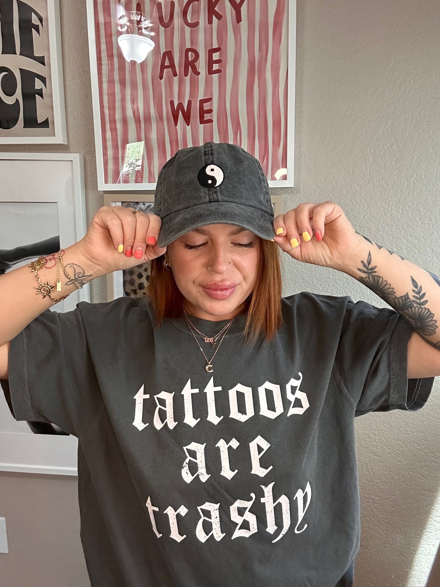 no mixed signals strapback