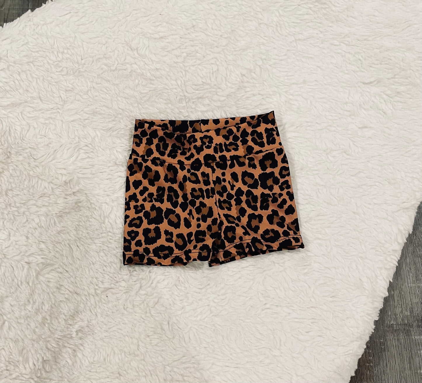 Leopard Biker Shorts